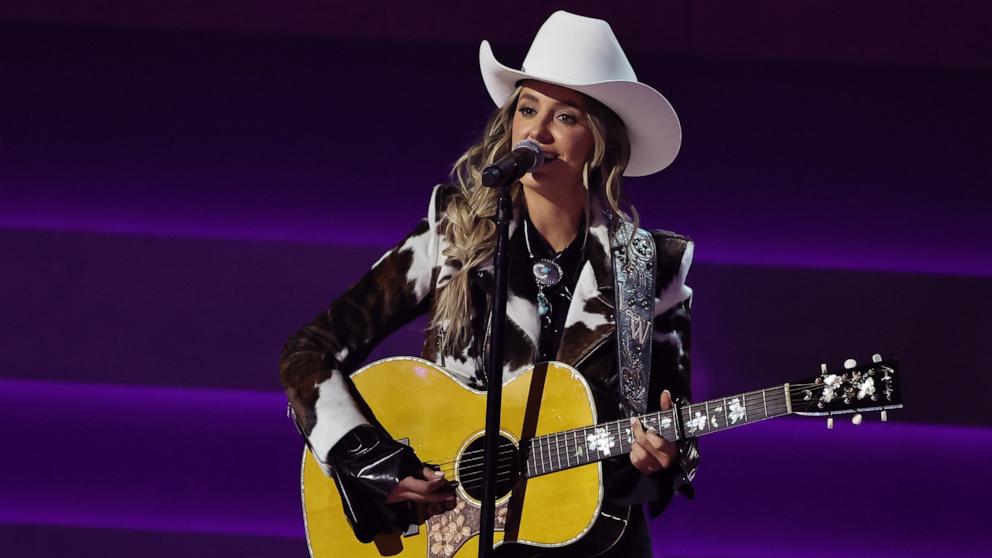 PHOTO: performs at the 58th Annual CMA Awards, Nov. 20, 2024, in Nashville.