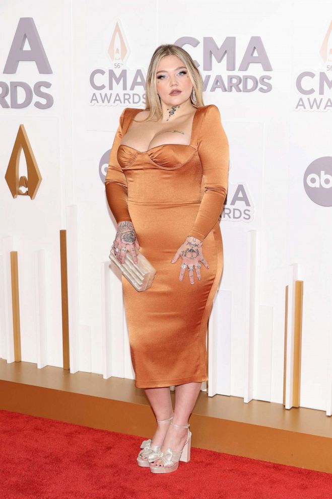 PHOTO: Elle King attends The 56th Annual CMA Awards at Bridgestone Arena, Nov. 9, 2022, in Nashville, Tenn.