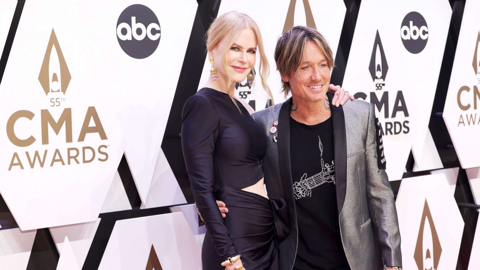 PHOTO: Nicole Kidman and Keith Urban attend the Country Music Association awards in Nashville, Tenn., Nov. 10, 2021.