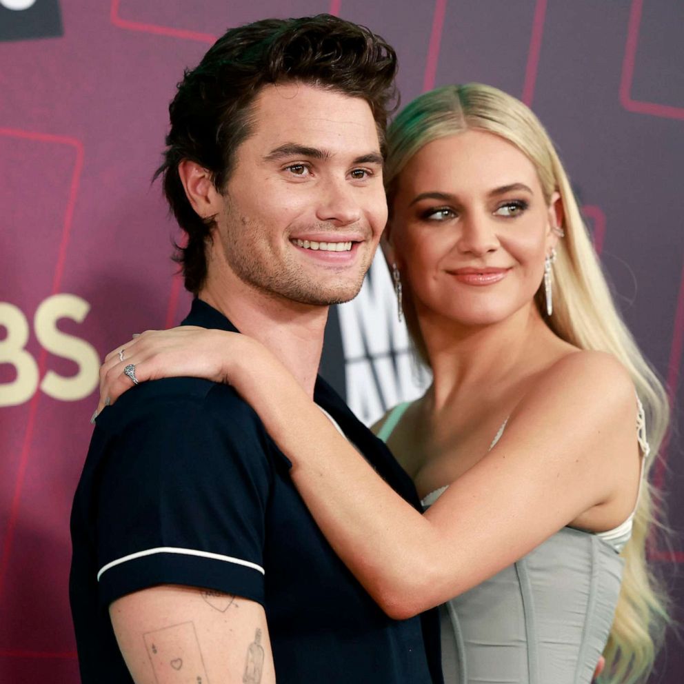 Kelsea Ballerini and Chase Stokes make red carpet debut at 2023 CMT Music  Awards - Good Morning America