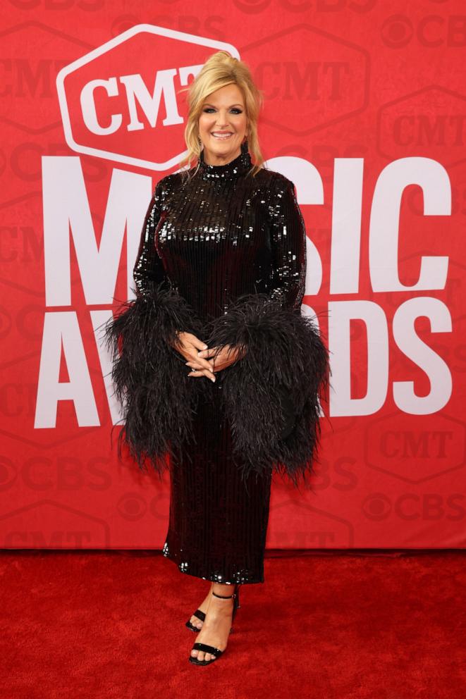 PHOTO: Trisha Yearwood attends the 2024 CMT Music Awards, April 7, 2024, in Austin, Texas. 