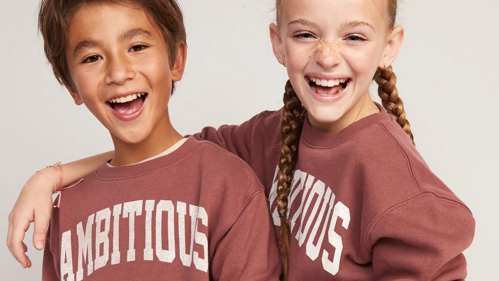 PHOTO: Old Navy Graphic Gender-Neutral Crew-Neck Sweatshirt for Kids