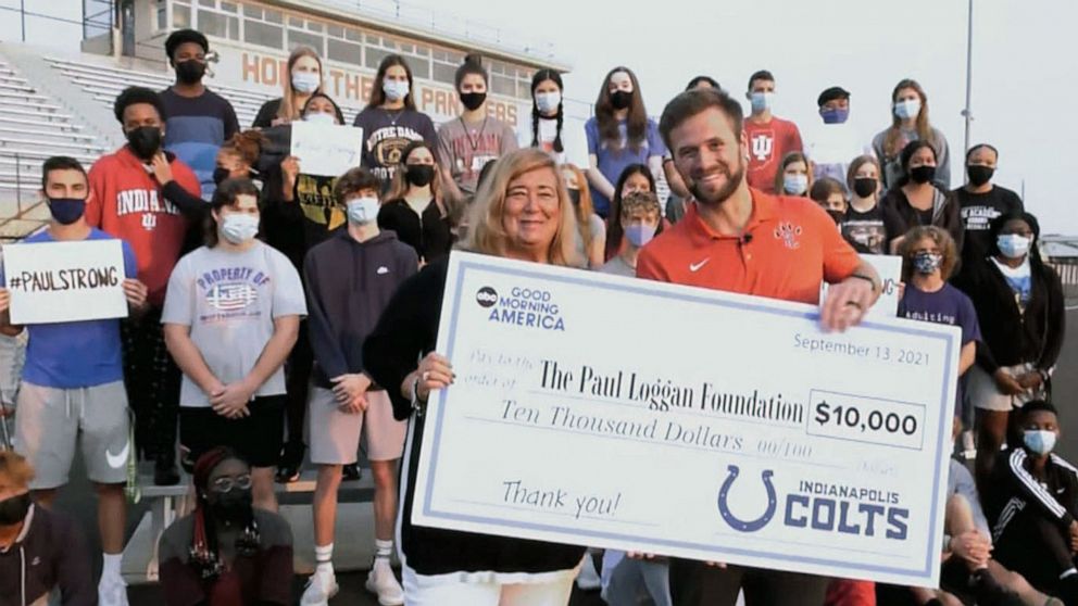 PHOTO:  The Paul Loggan Foundation honors the North Central High School coach’s legacy of funding athletic programs and helping student athletes.