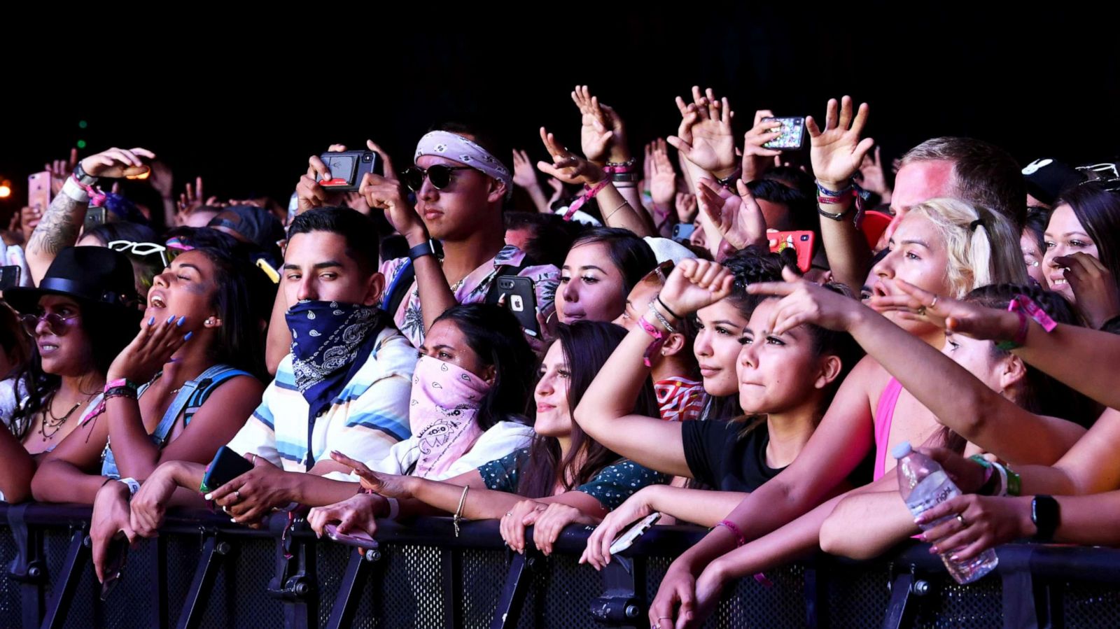 PHOTO: Festivalgoers watch Zedd perform at Coachella Stage during the 2019 Coachella Valley Music And Arts Festival, April 21, 2019, in Indio, Calif.