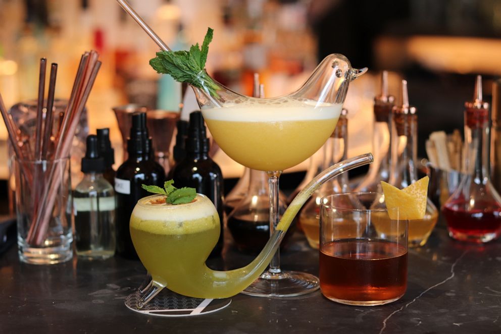 PHOTO: An array of cocktails from INTERSECT.