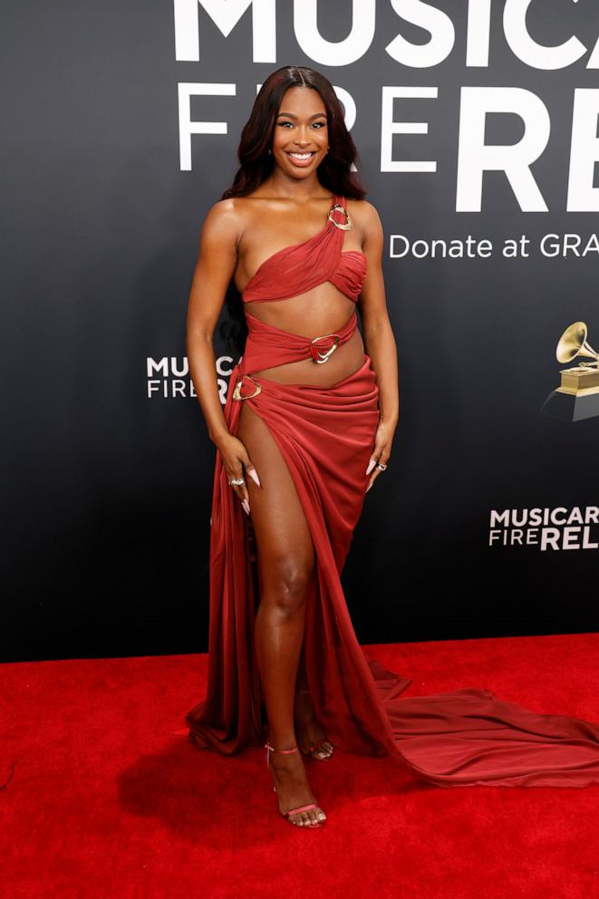 PHOTO: Coco Jones attends the 67th GRAMMY Awards on Feb. 02, 2025 in Los Angeles.