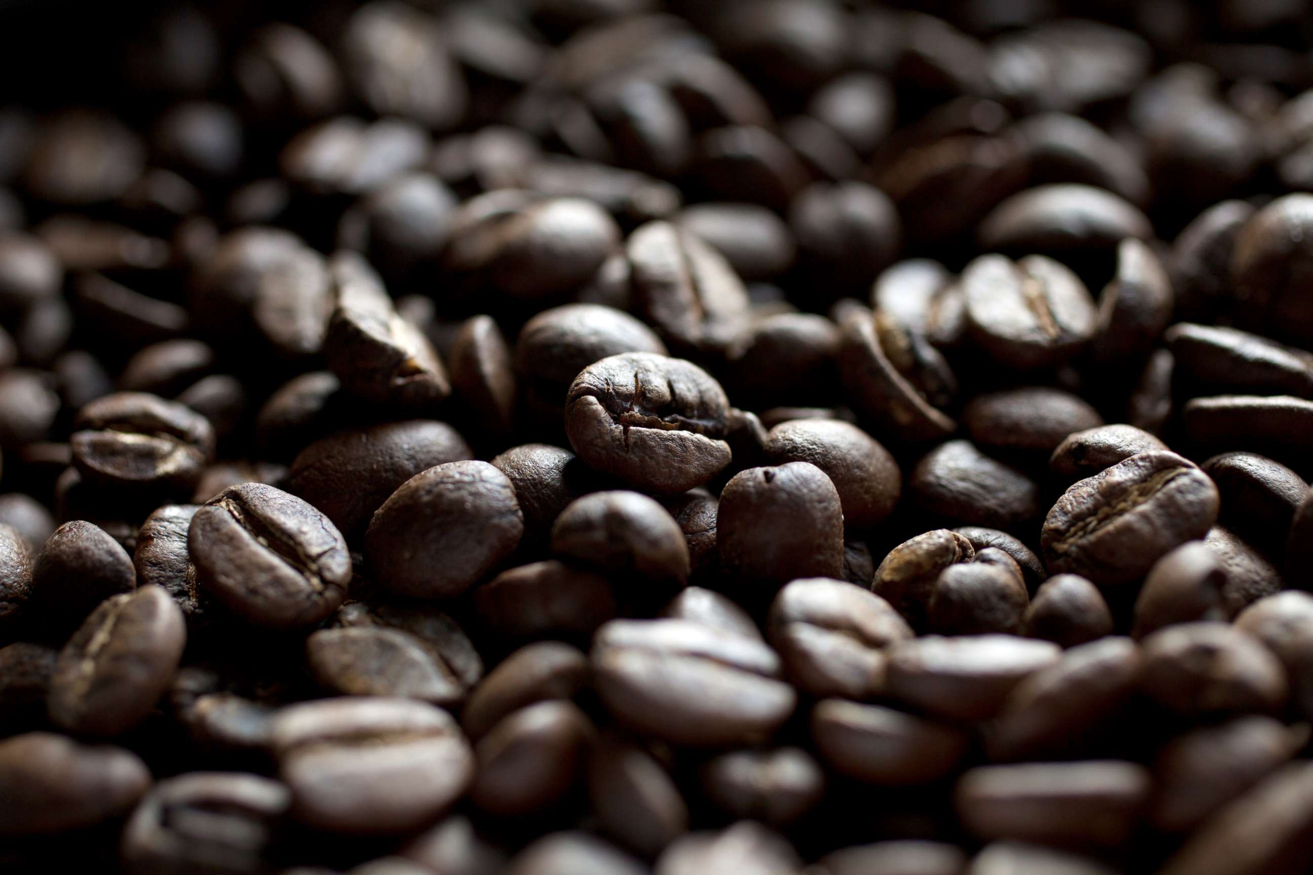 PHOTO: Stock photo of coffee beans.