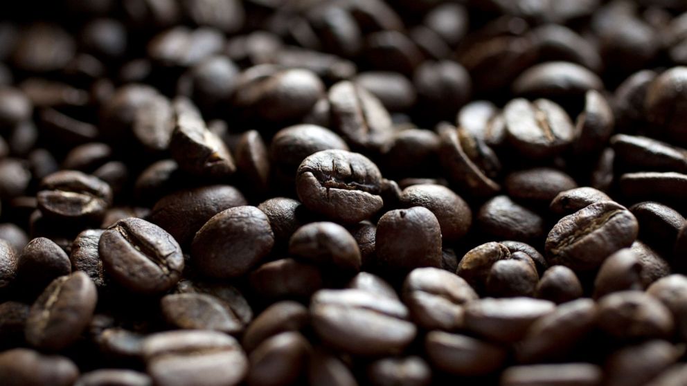 PHOTO: Stock photo of coffee beans.