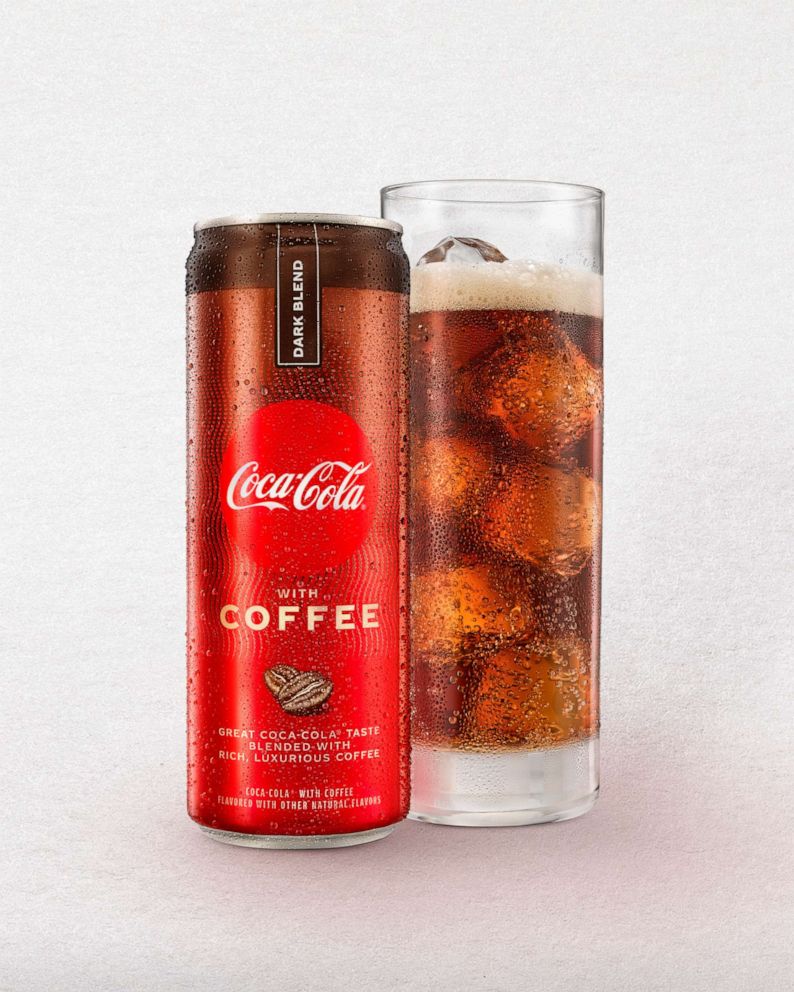 PHOTO: The new dark blend Coca-Cola with coffee from Coke will be available in the U.S. in January 2021.