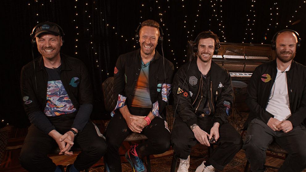 PHOTO: Coldplay premiered their new single with the help of French ESA astronaut Thomas Pesquet, who is on board the International Space Station, May 6, 2021.