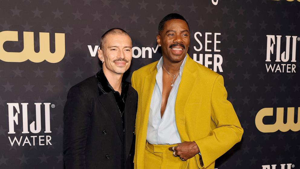 PHOTO: In this Jan. 14, 2024, file photo, Raul Domingo and Colman Domingo attend the 29th Annual Critics Choice Awards in Santa Monica, Calif.