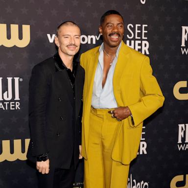 PHOTO: In this Jan. 14, 2024, file photo, Raul Domingo and Colman Domingo attend the 29th Annual Critics Choice Awards in Santa Monica, Calif.