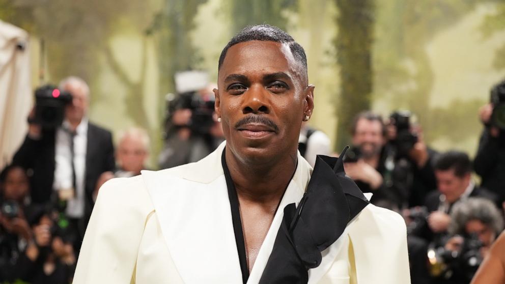 PHOTO: Colman Domingo attends The 2024 Met Gala Celebrating "Sleeping Beauties: Reawakening Fashion" at The Metropolitan Museum of Art, May 6, 2024, in New York.