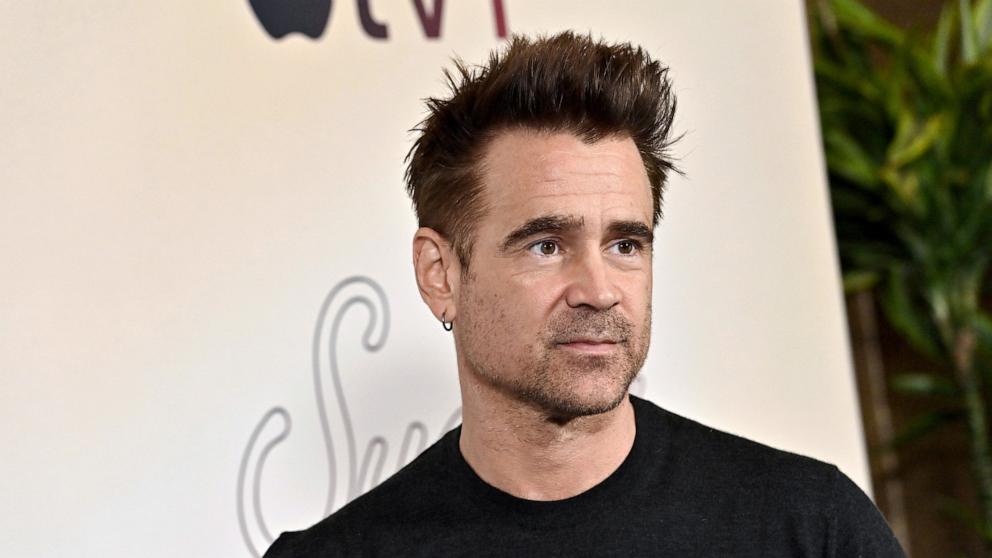 PHOTO: Colin Farrell attends the Photo Call for Apple TV+'s "Sugar" at Four Seasons Hotel Los Angeles at Beverly Hills on March 12, 2024 in Los Angeles, California.