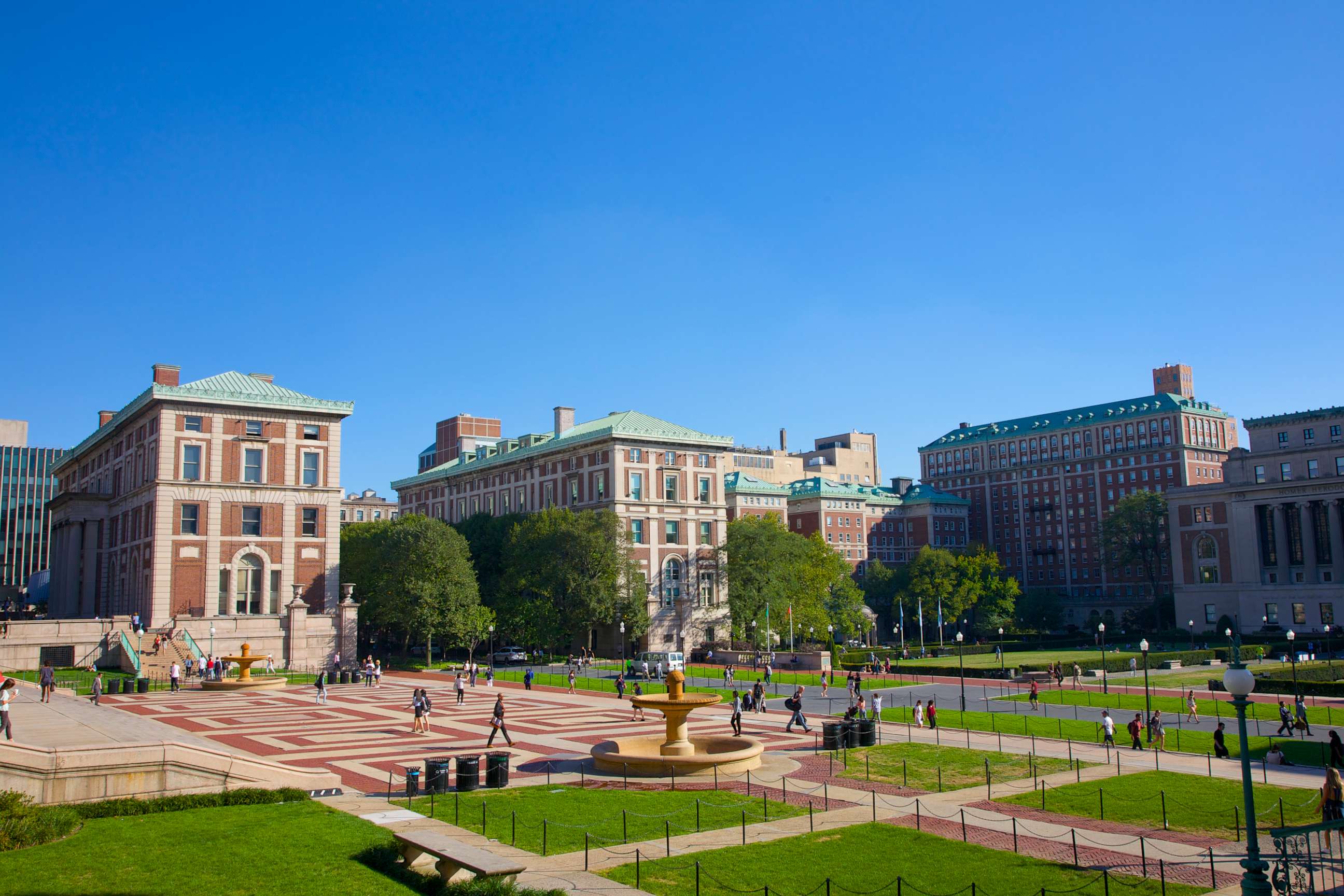 PHOTO: The campus of Columbia University is seen here.