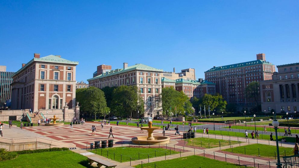 PHOTO: The campus of Columbia University is seen here.