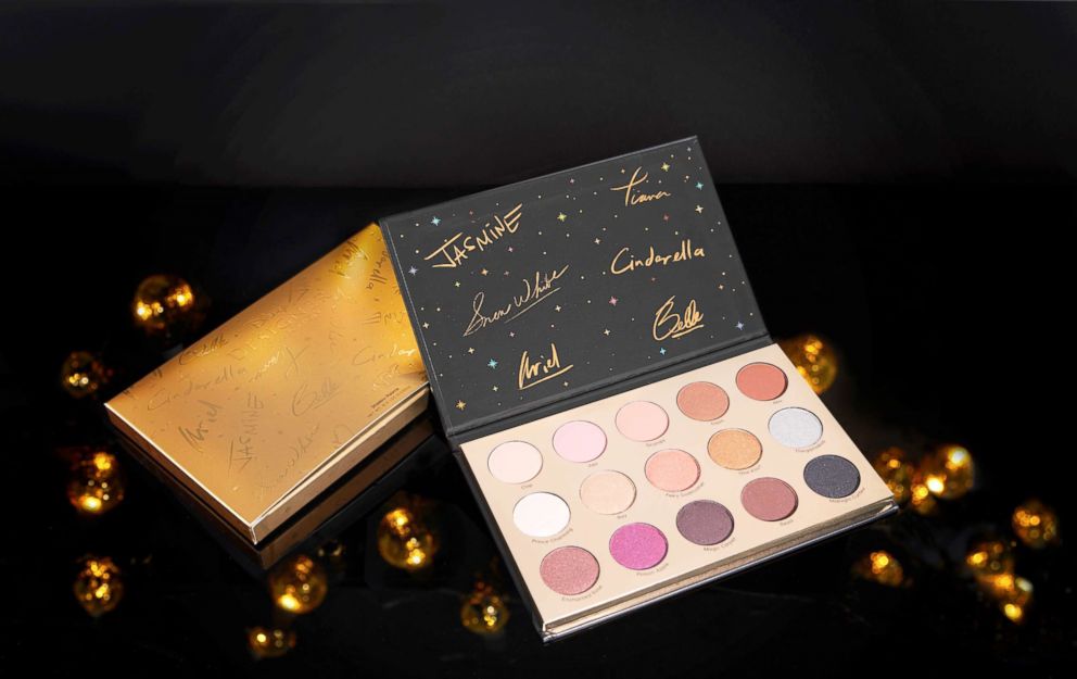 PHOTO: The "It's a Princess Thing Pressed Powder Palette" is signed by the Disney princesses themselves.