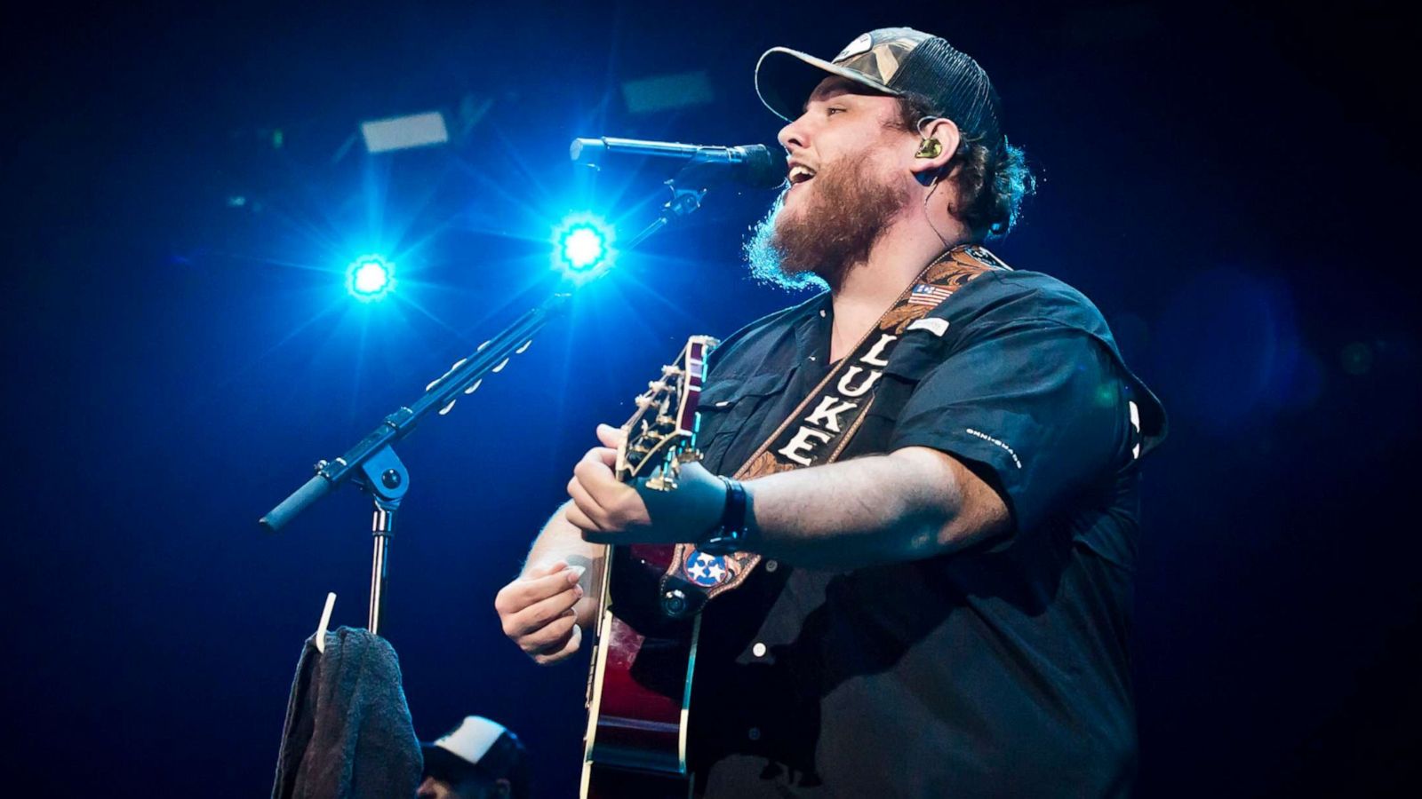 PHOTO: Luke Combs performs live on stage during a concert at the Country To Country Festival on March 6, 2020 in Berlin.