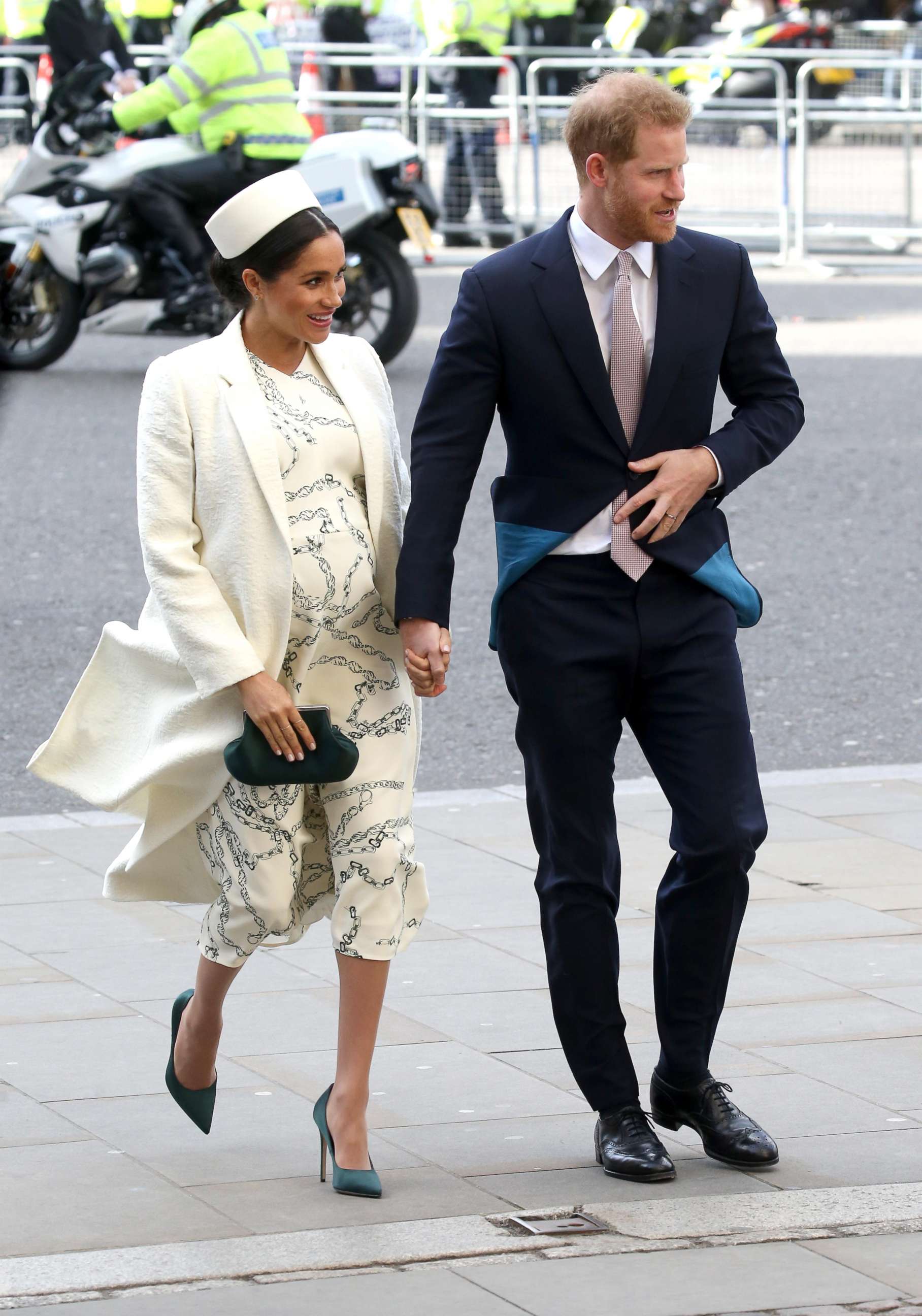 PHOTO: Meghan, Duchess of Sussex and Prince Harry, Duke of Sussex attend the Commonwealth Service on Commonwealth Day at Westminster Abbey on March 11, 2019 in London.