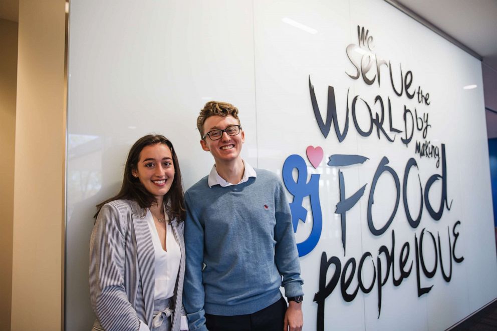 PHOTO: Siblings Ugo and Emma Angeletti won General Mills' 2019 Feeding Better Futures Scholars Program