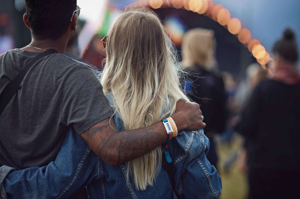 PHOTO: A couple watch a concert in an undated stock photo. 