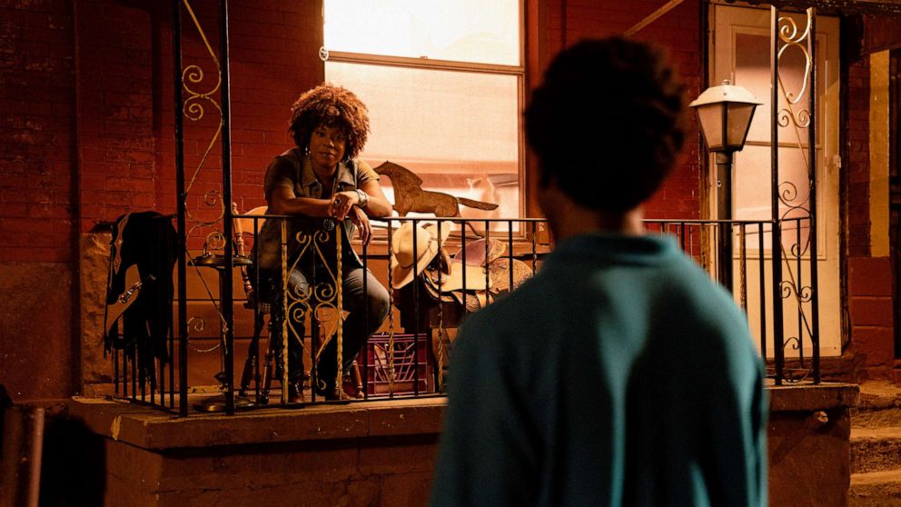 PHOTO: Lorraine Toussaint, left, and Caleb McLaughlin in a scene from  "Concrete Cowboys."