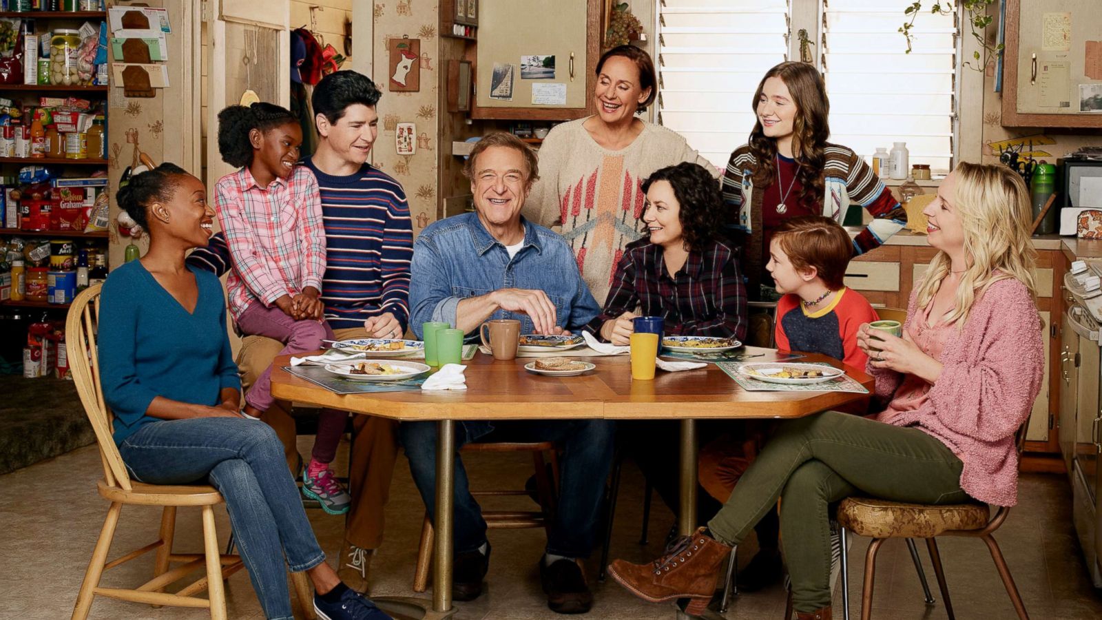 PHOTO: The cast of the show "The Conners."