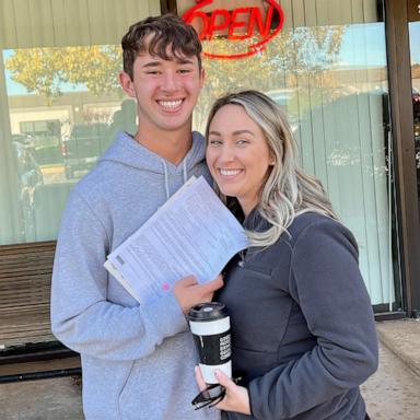 PHOTO: Connor Barba, 18, is pictured with his mom Megan Barnett.