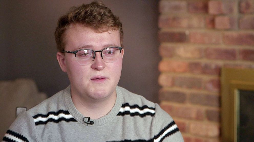 PHOTO: Connor Evans, 21, is suing JUUL claiming the e-cigarette company failed to warn him about the dangers of vaping.