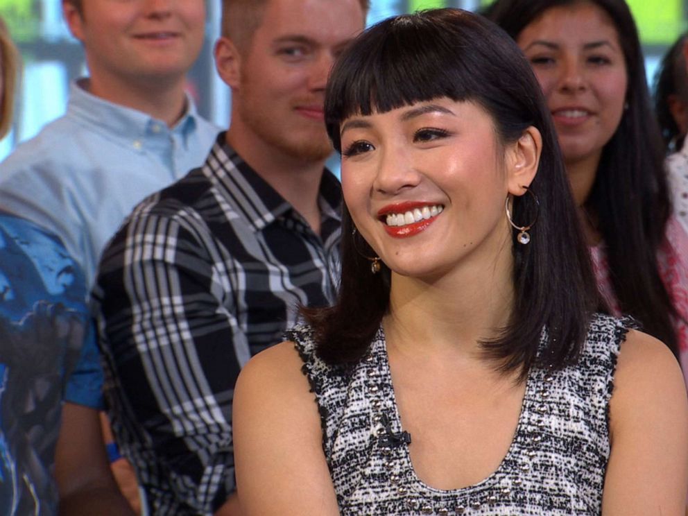 PHOTO: Constance Wu joins Good Morning America to talk about her new movie Hustlers, Sept. 4, 2019.