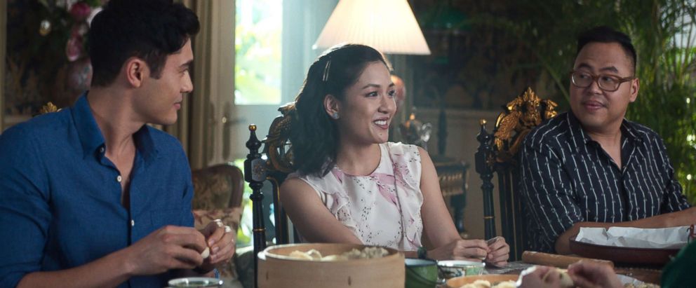 PHOTO: Henry Golding as Nick, Constance Wu as Rachel and Nico Santos as Oliver in Warner Bros. Pictures' and SK Global Entertainment's and Starlight Culture's contemporary romantic comedy "CRAZY RICH ASIANS," a Warner Bros. Pictures release.