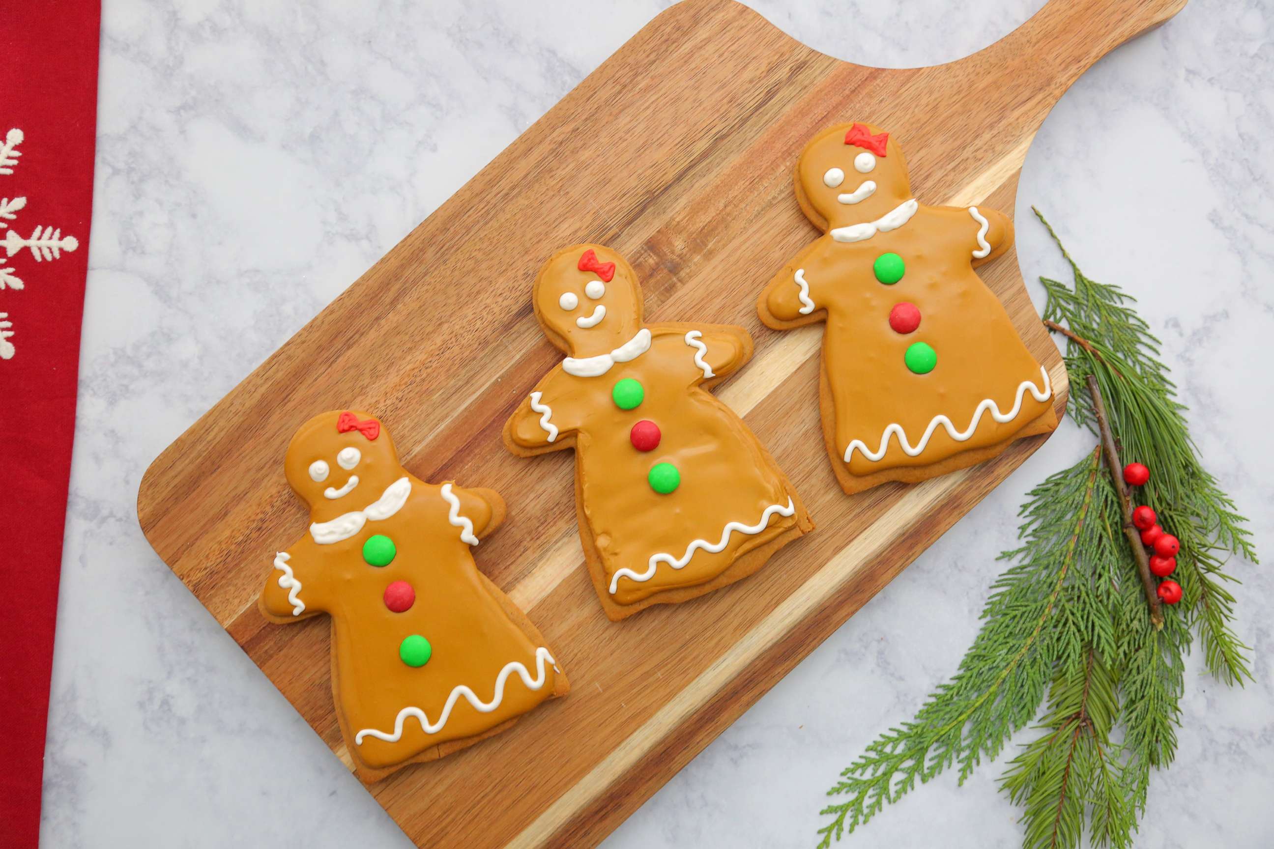 PHOTO: Gingerbread woman cookies are pictured here.