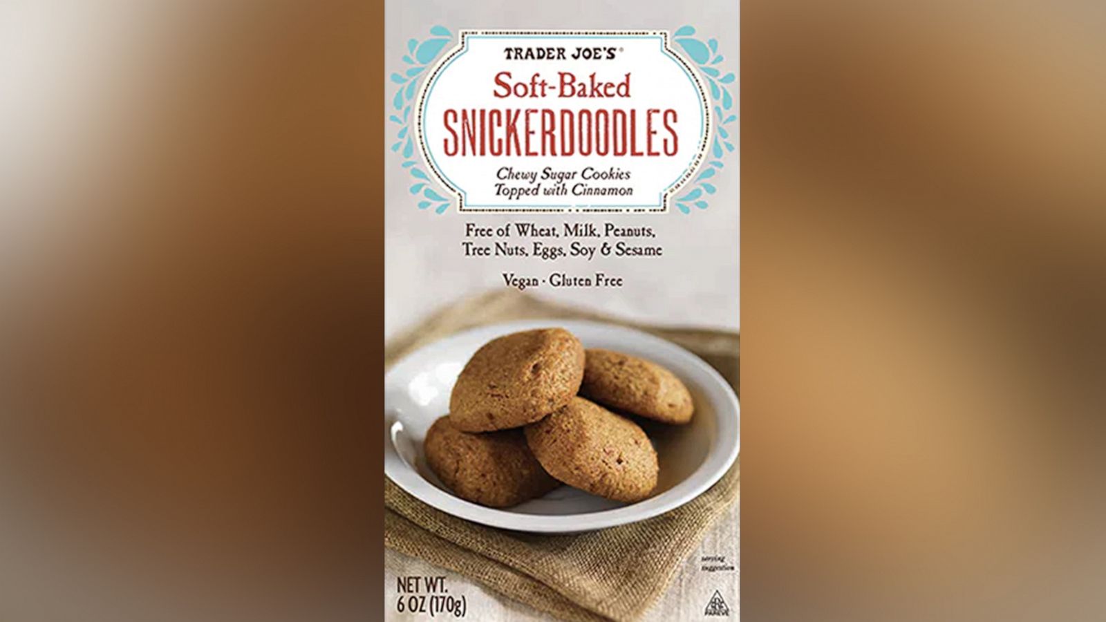 PHOTO: Trader Joe's Soft-Baked Snickerdoodles cookies have been recalled by "Trader Joes."