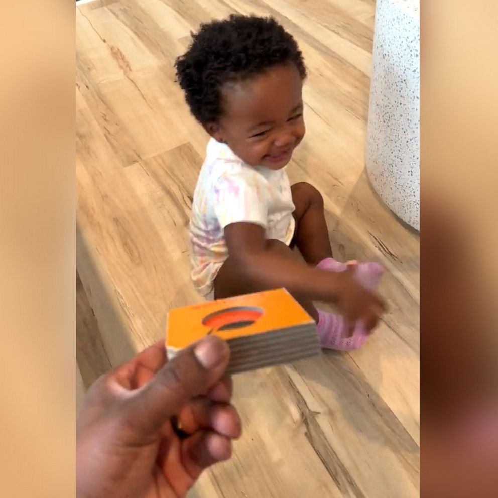 VIDEO: Watch this toddler's hilarious reaction to learning colors