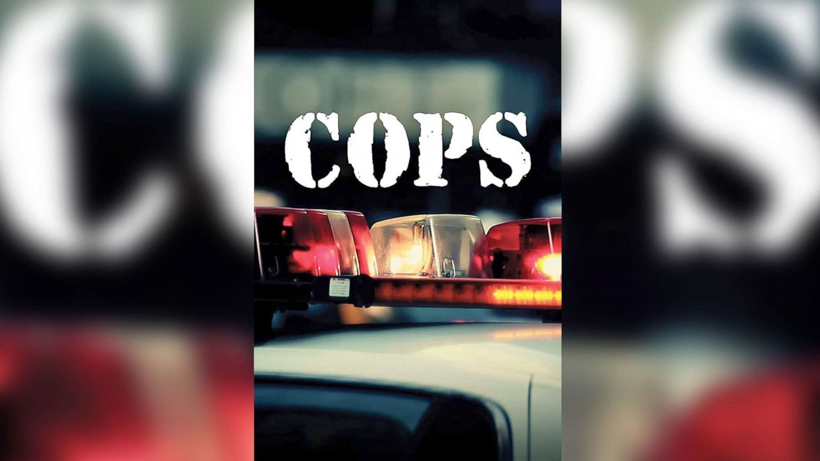 PHOTO: Title screen from the show "Cops."