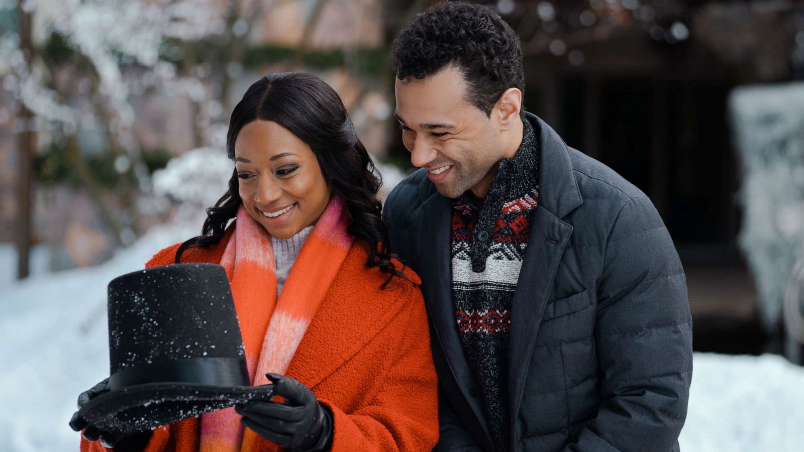 PHOTO: Corbin Bleu and Monique Coleman star in "A Christmas Dance Reunion."