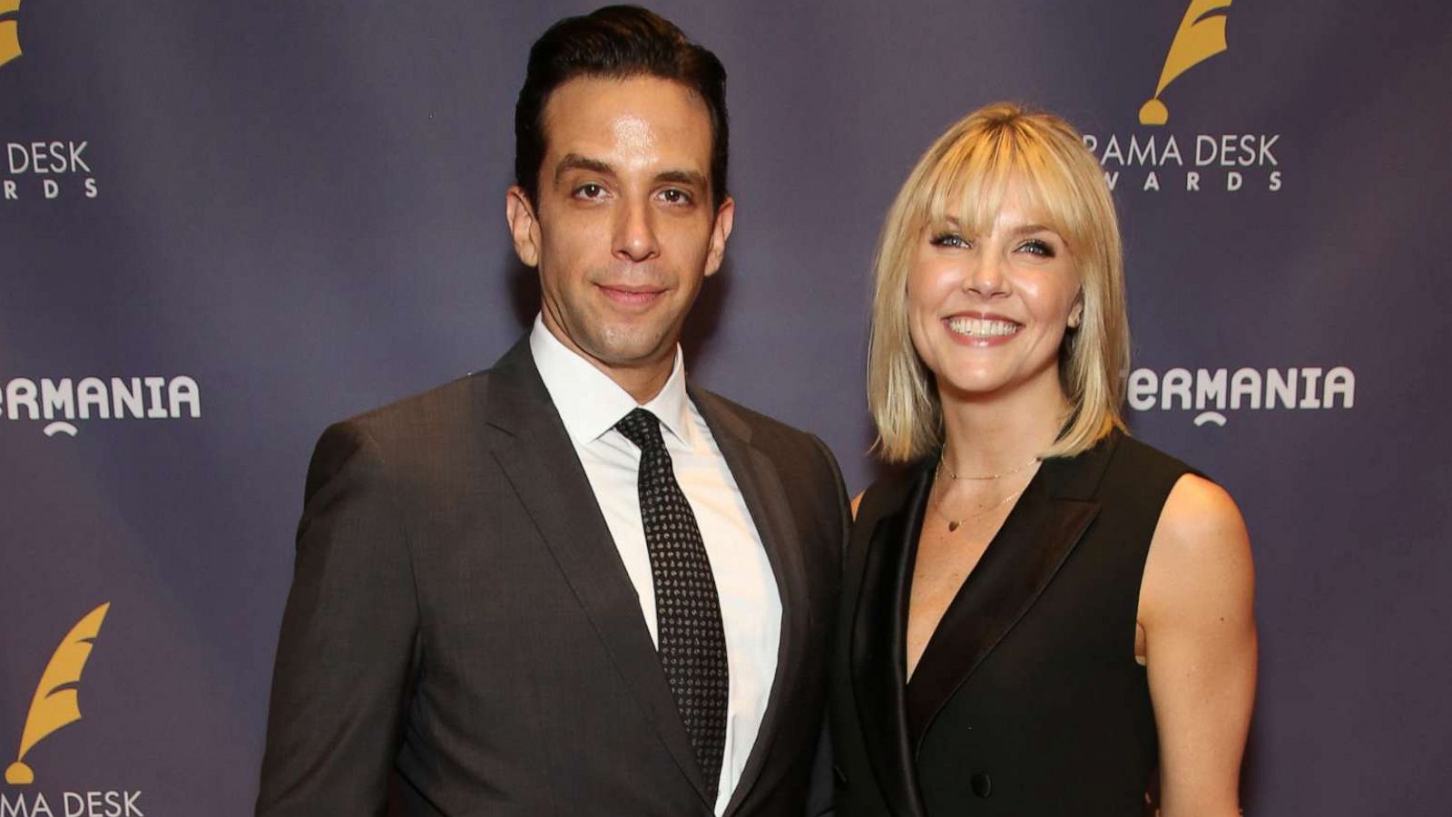 PHOTO: Nick Cordero and Amanda Kloots at Town Hall on June 4, 2017 in New York City.