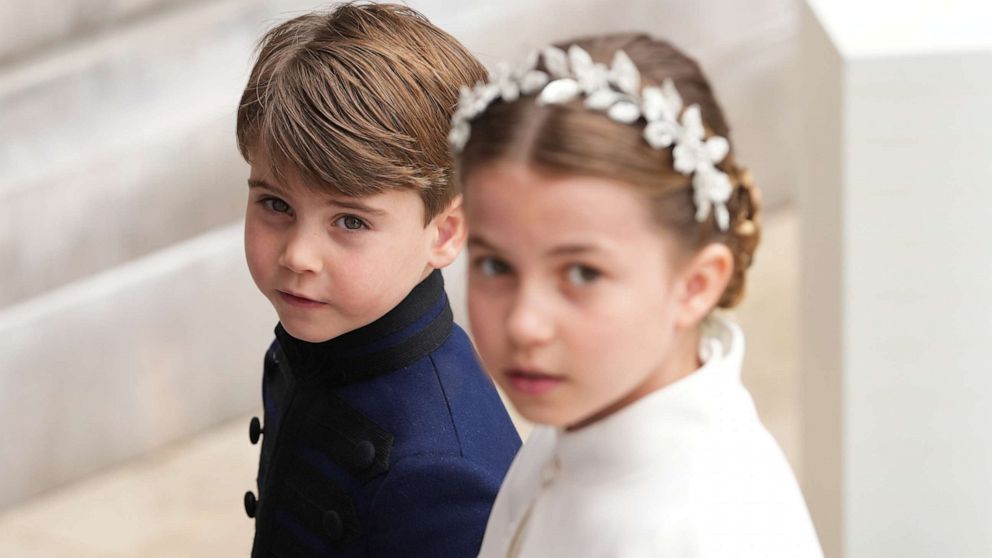 VIDEO: Young royals steal the show at king's coronation 