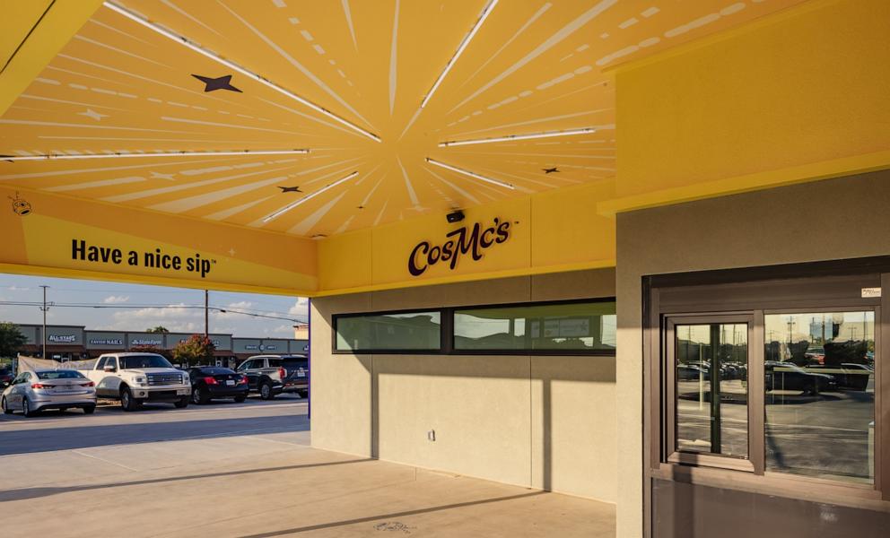 PHOTO: CosMc's, a new beverage focused concept and extension of the McDonald's universe, has officially opened.