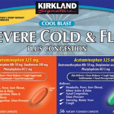 PHOTO: Costco is recalling some packs of Kirkland Signature Severe Cold & Flu Plus Congestion caplets.