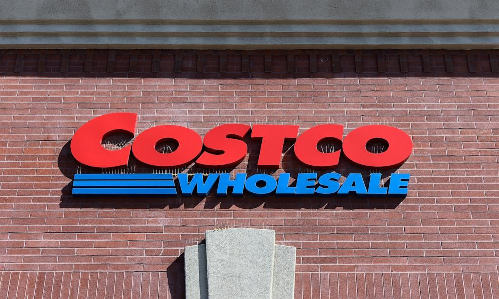 PHOTO: In this March 12 2013, file photo, a Costco sign is displayed in Los Angeles.