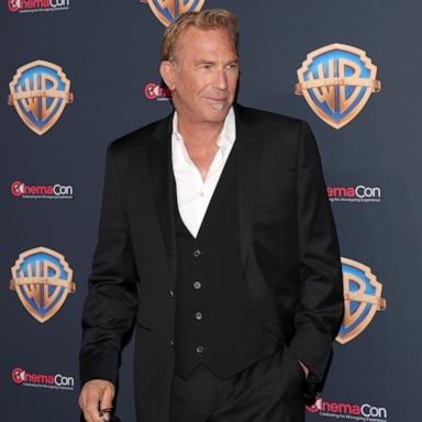 PHOTO: Kevin Costner attends the Warner Bros. Pictures Presentation during CinemaCon 2024 at The Colosseum at Caesars Palace on April 9, 2024 in Las Vegas.