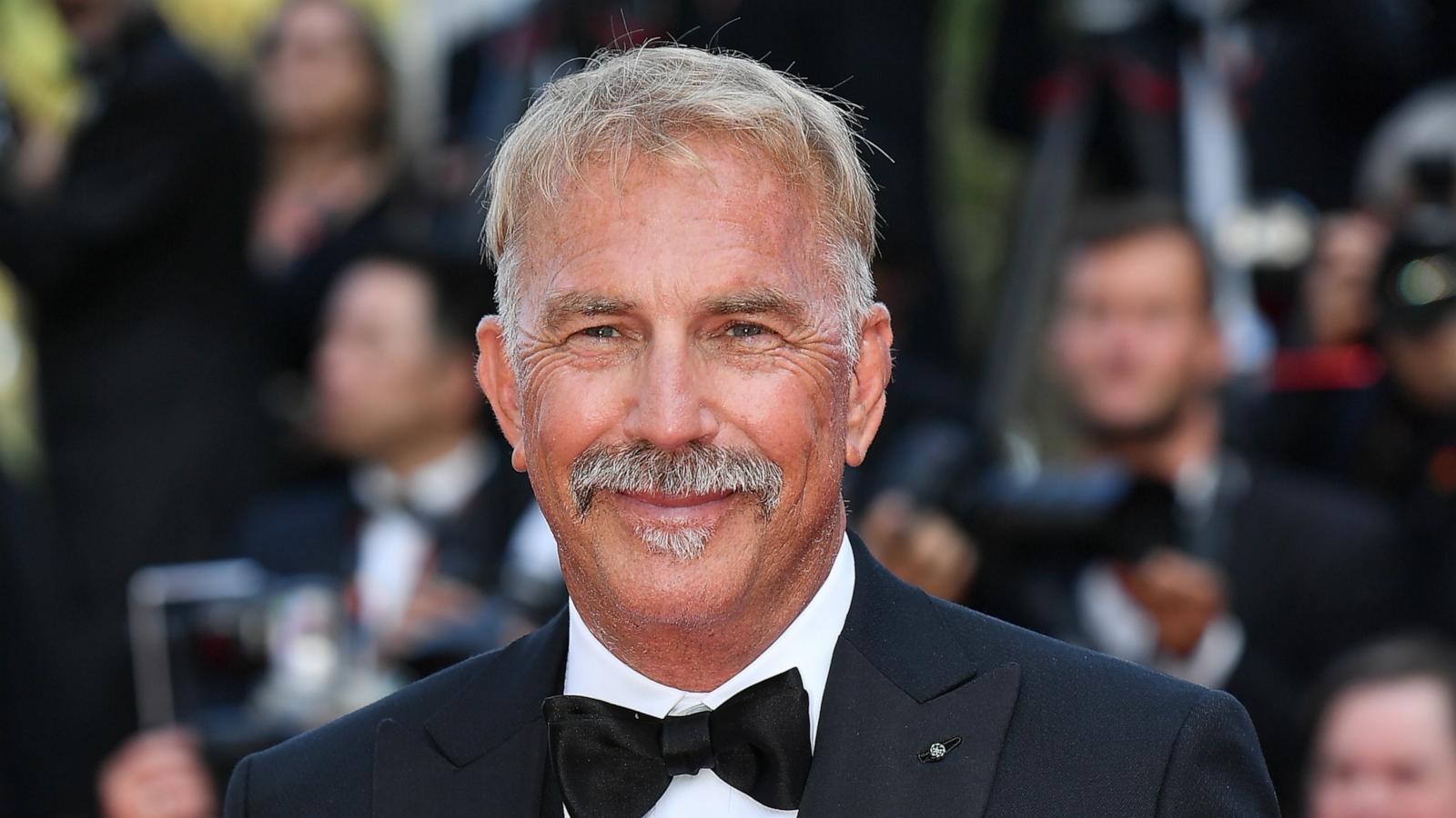 PHOTO: Kevin Costner attends the "Horizon: An American Saga" Red Carpet at the 77th annual Cannes Film Festival at Palais des Festivals on May 19, 2024 in Cannes, France.