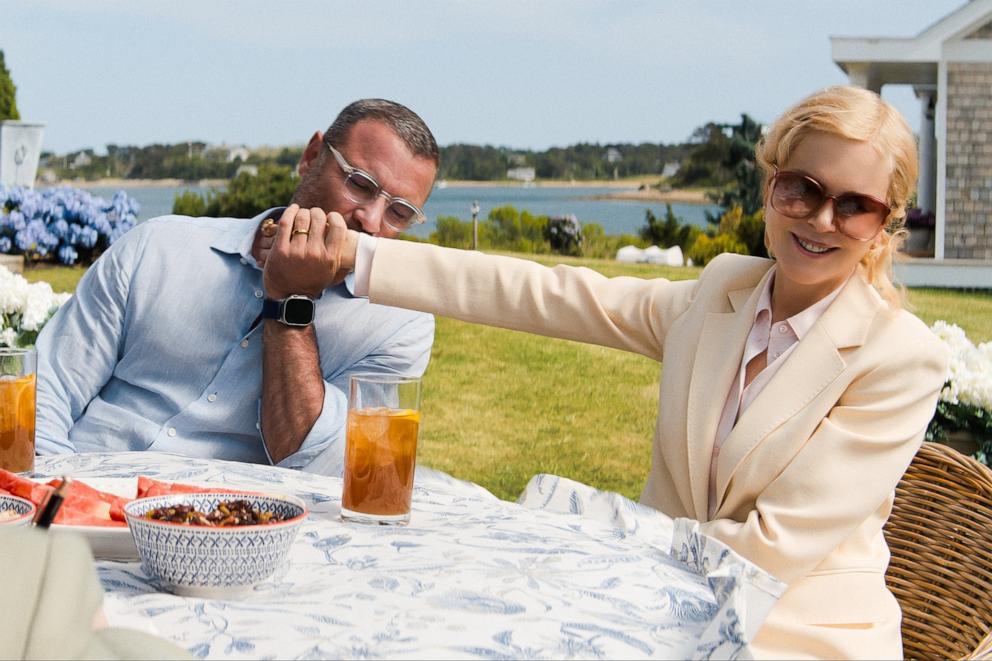 PHOTO: The Perfect Couple. (L to R) Liev Schreiber as Tag Winbury, Nicole Kidman as Greer Winbury.