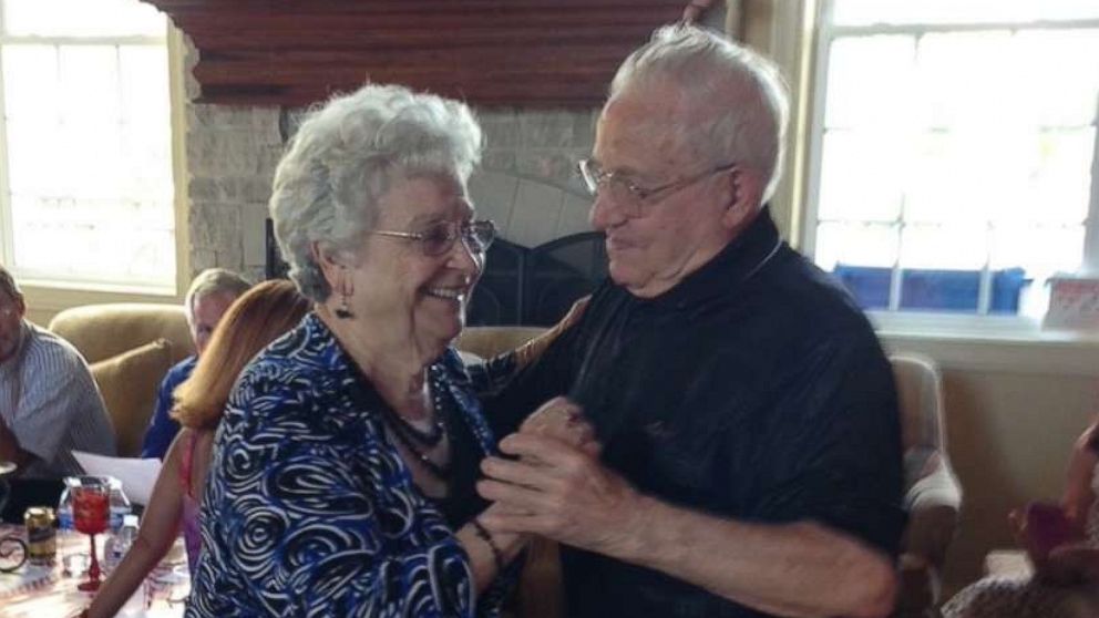 PHOTO: Carmen and Mary Siciliano of Chicago, Illinois, both tested positive for the virus last month. Carmen Siciliano, 98, died Nov. 12, in his hospital bed as Mary, his wife of 76 years, stayed with him in his final moments.