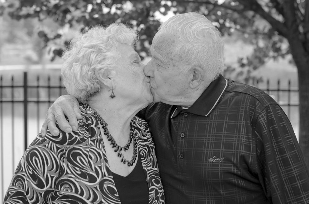 PHOTO: Carmen Siciliano, 98, of Chicago, Illinois, died Nov. 12, in his hospital bed as Mary, his wife of 76 years, stayed with him in his final moments. Mary, 94, is now recovering after she was discharged to a skilled nursing facility. 