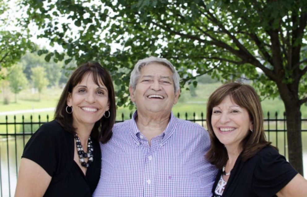 PHOTO: Carmen and Mary Siciliano of Chicago, Illinois, have three children--Grazian, Joyce Andringa and a son, Frankie Siciliano, who died eight years ago at the age of 67.