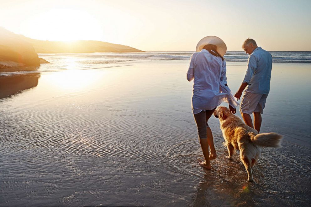 PHOTO: A couple couple spends the day at the beach in this undated stock photo.