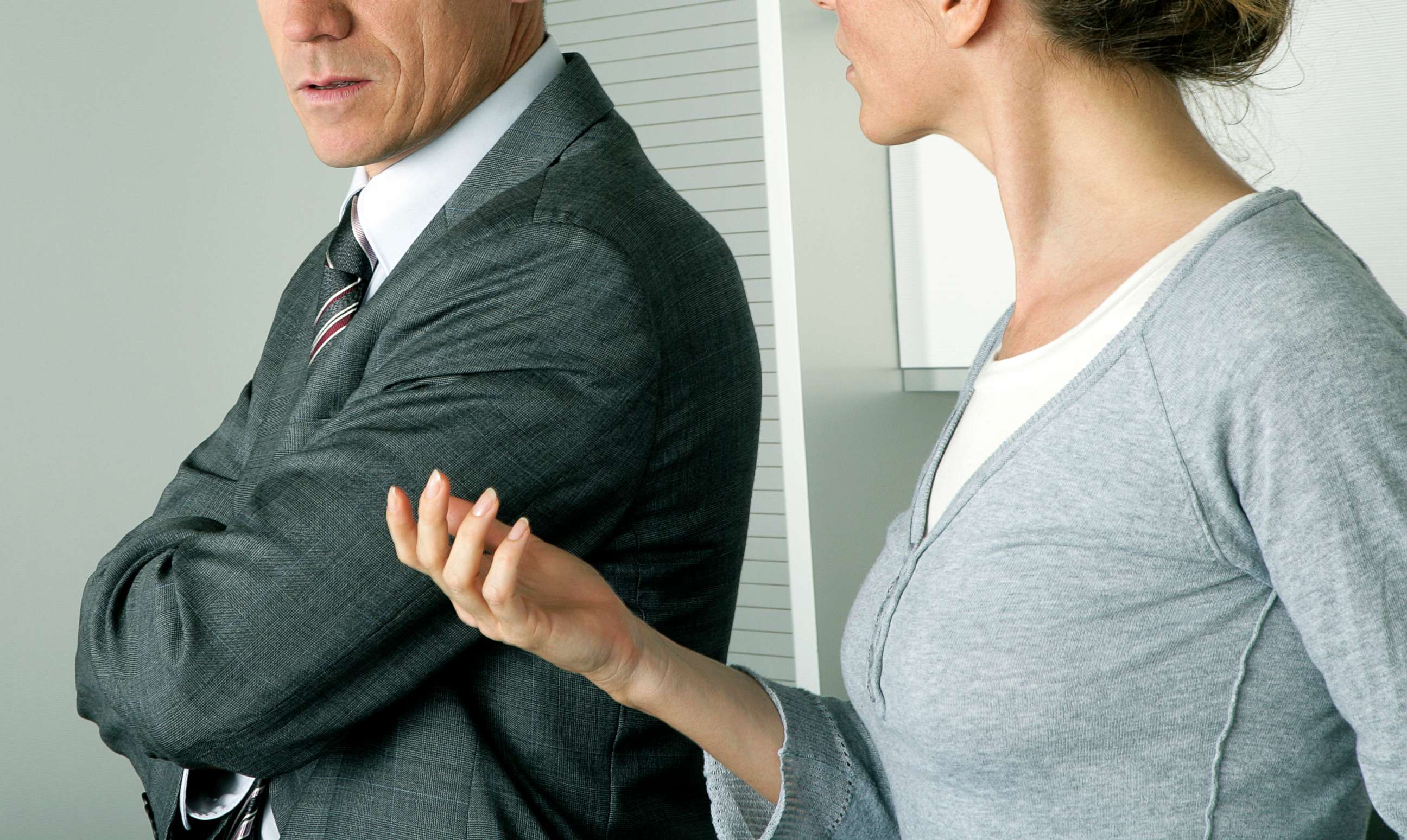 PHOTO: A couple fights in an undated stock photo. 