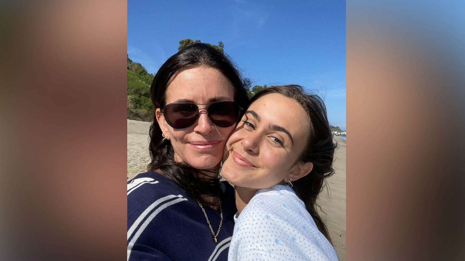 PHOTO: Courteney Cox embraces her daughter Alexis Arquette in an image posted to Cox's instagram account celebrating Coco's 18th birthday on June 14, 2022.